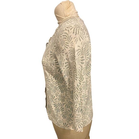 Judith Hart Silk Blend Cardigan Size PL 3/4 Length Sleeves - Picture 5 of 9